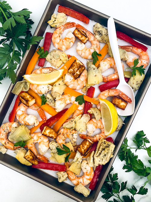 Sheet Pan Mediterranean Shrimp-image