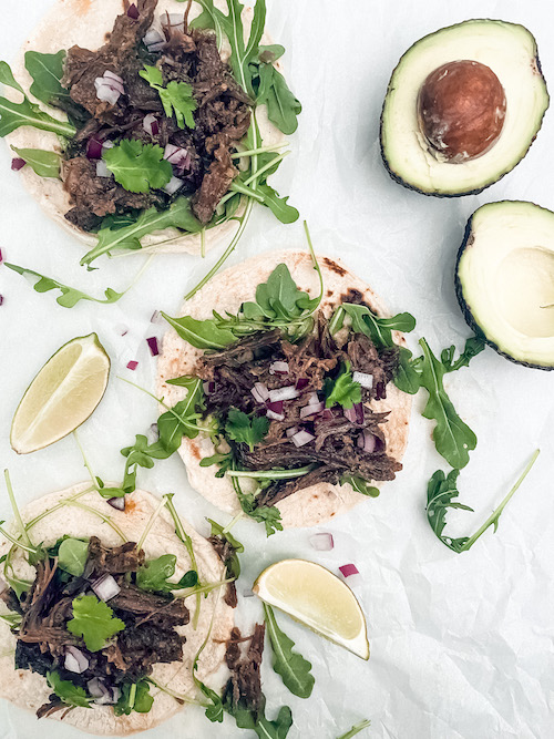 Shredded Garlic-Lime Beef-image