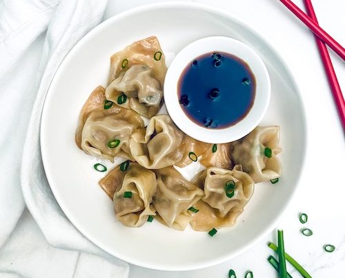 Pork + Scallion Wontons.