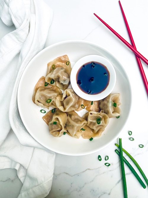 Pork + Scallion Wontons.